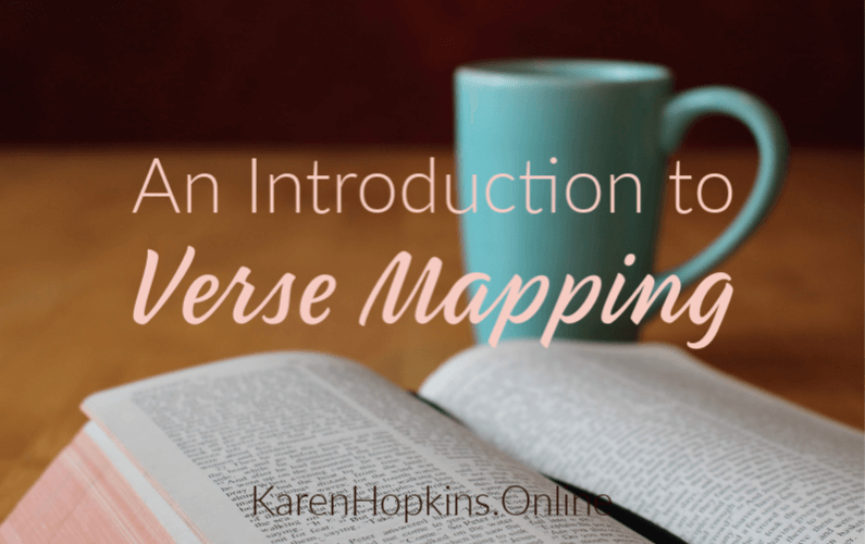 8 Steps to Bible Verse Mapping