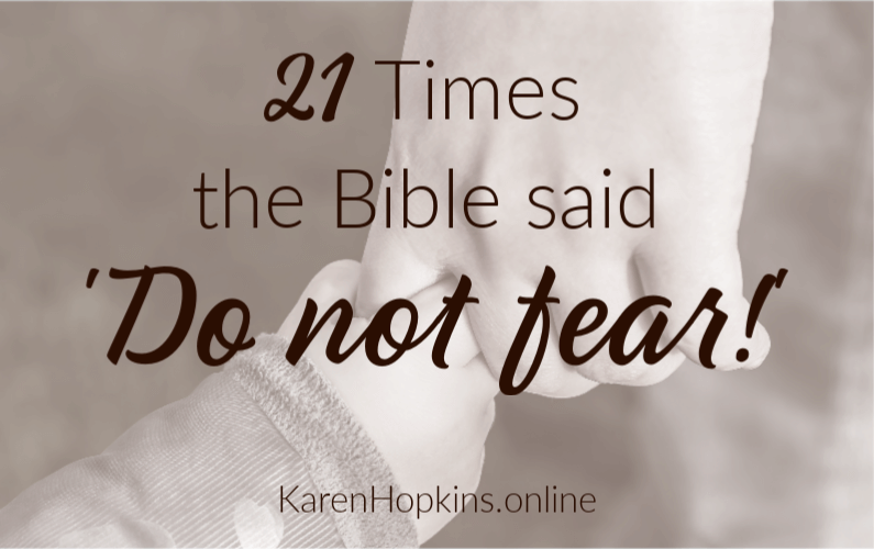 Bible Verses about fear