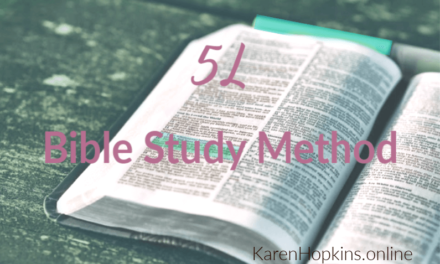 5L Bible Study Method