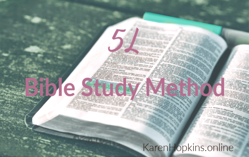 5L Bible Study Method