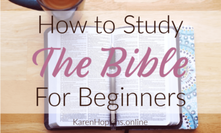 Bible Study for Beginners
