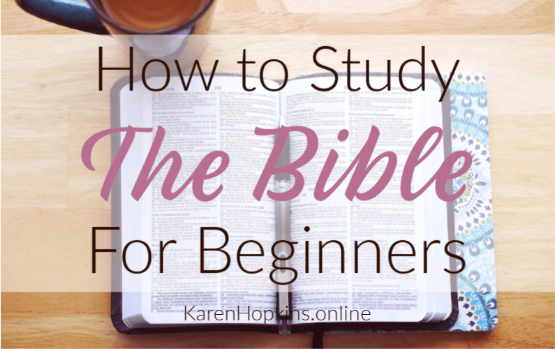 Bible Study for Beginners