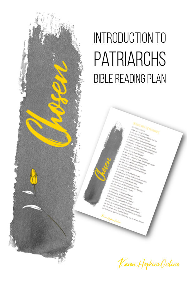 Introduction to Chosen Bible Reading Plan